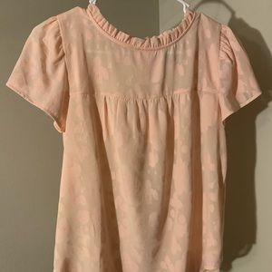 Blush blouse